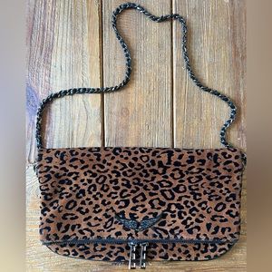 Zadig & Voltaire Womens Leopard Purse
